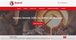 Desktop Screenshot of danref.dk